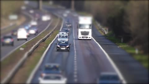 Tile Shift | HIGHWAY 4K #tiltshift #4k #rumble