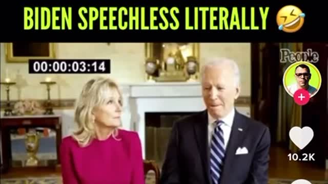 Joe Biden is Speechless