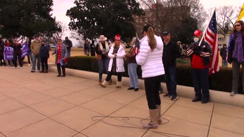 January 6th protest at the Arkansas State Capitol part 2