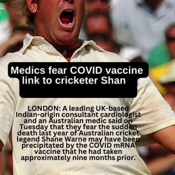 Banned Video #9 - Covid vax linked to Warnies death?