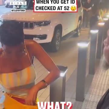 Woman gets ID check at 52 🤣