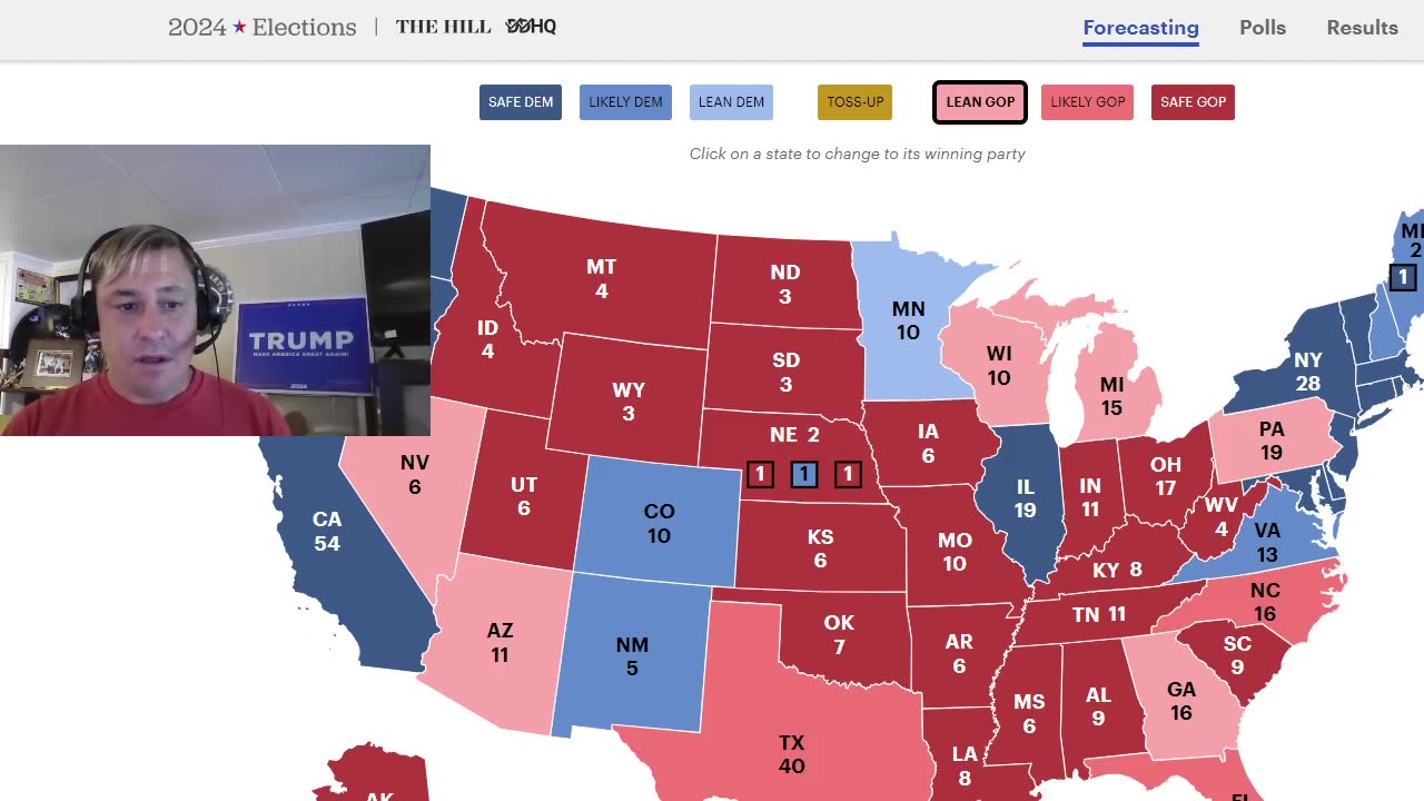 Opening Electoral Map Prediction