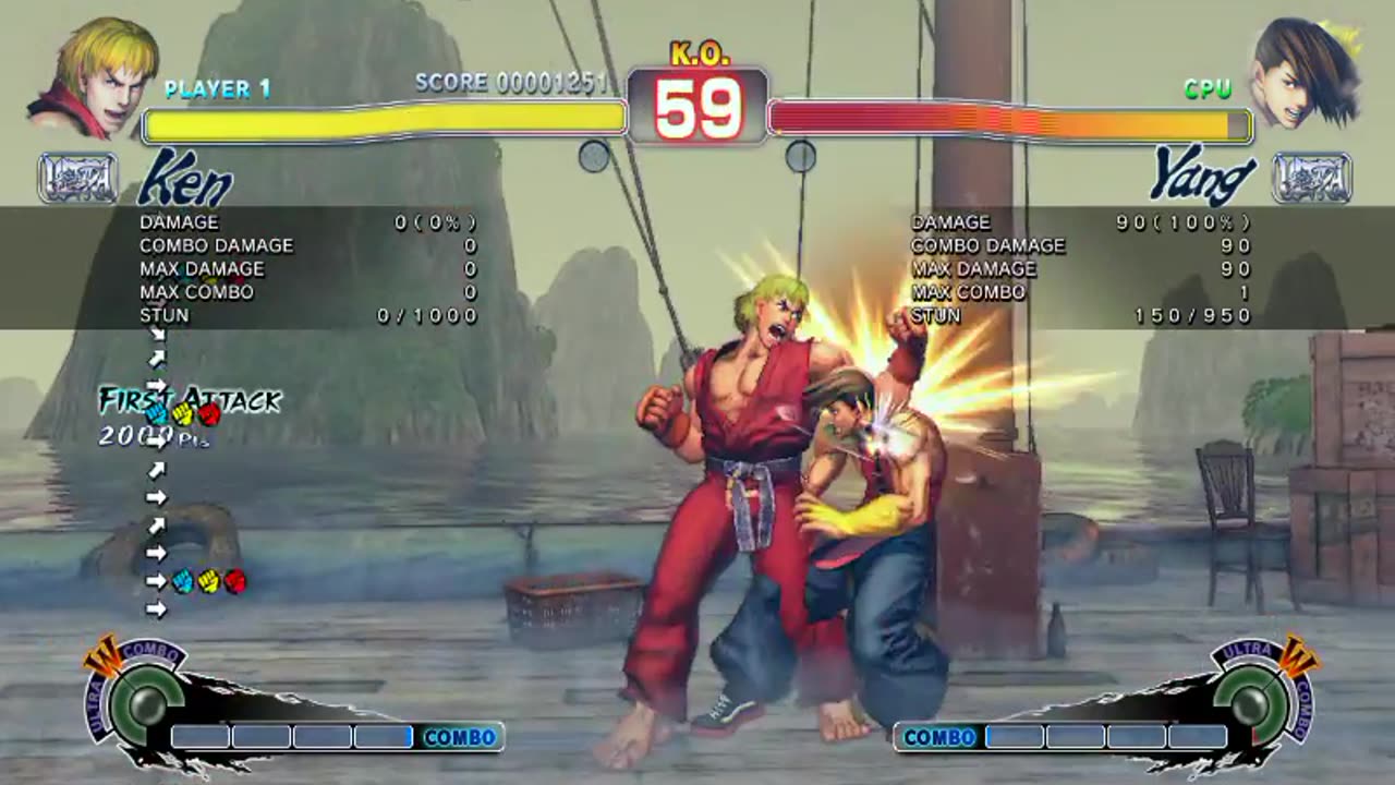 Ultra Street Fighter IV battle: Ken vs Yang