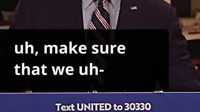 Biden spoke Godd