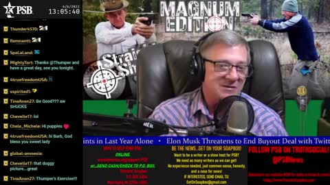 2022-06-06 12:58 EDT - Straight Shootin' Magnum Edition: with Thumper