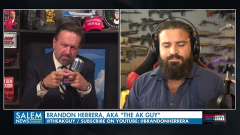 The greatest pick for a Trump ATF. Brandon Herrera with Sebastian Gorka on AMERICA First