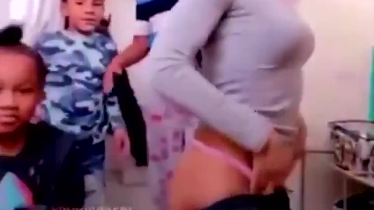 Niggers... keeping twerking in the family: