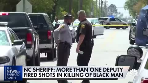 N C sheriff More than one deputy fired shots in killing of black man-1