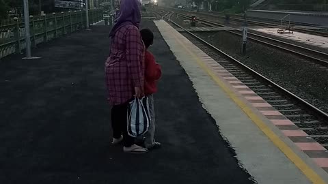 the train has come...
