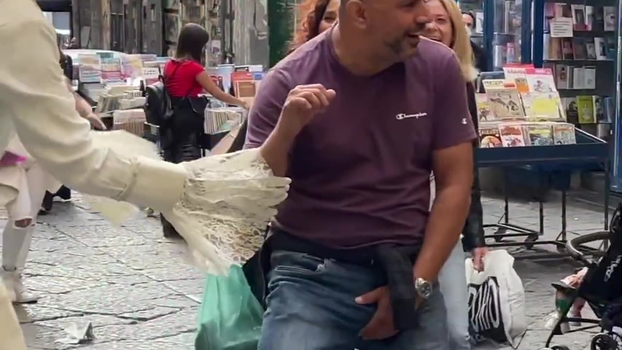 Safety first 😹 Statue Prank