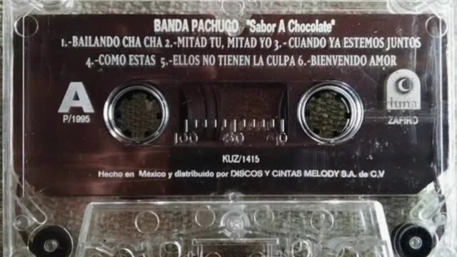 Banda Pachuco - Bailando Cha Cha (1995, Cassette)