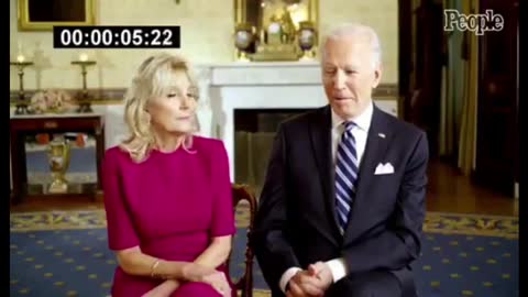 Biden video with Donnie Darko soundtrack..