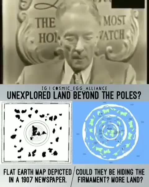 Admiral Richard Byrd talks about unexplored land beyond the South Pole.