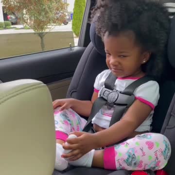 Baby Girl Has A Hard Time Saying ''Goodbye'' To Her Best Friend