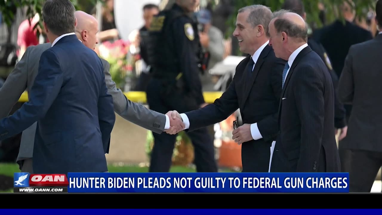 Hunter Biden Pleads Not Guilty to Federal Gun Charges