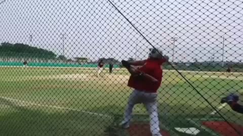 hit a home-run at korean amateur league