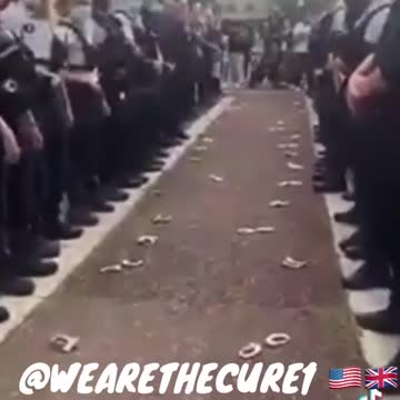 French Police declare they are no longer participants in the lockdown