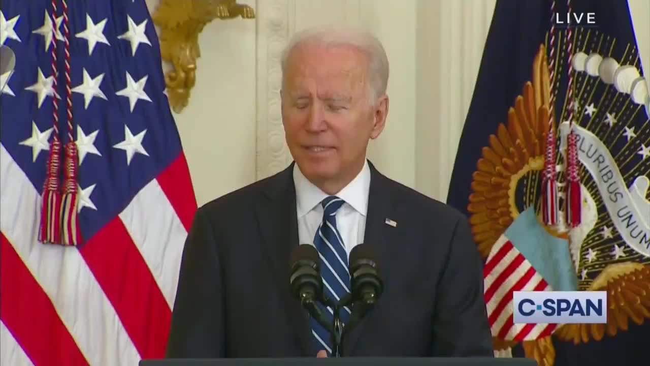 Joe Biden Gives Confusing Message To Newly Sworn Citizens