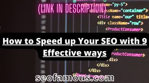 How to optimize your website for SEO in 8 simple steps!