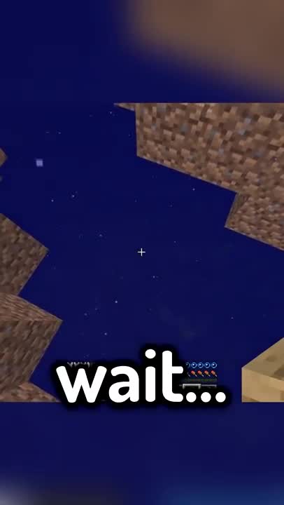 Minecraft, But I Can't Press Space ... short 11