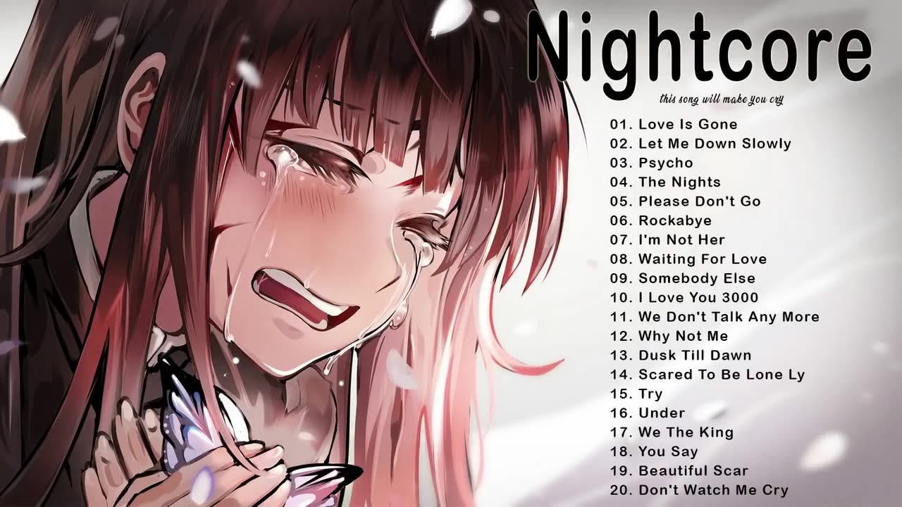 Nightcore// Sad Love Songs// Best Acoustic Sad Songs Playlist