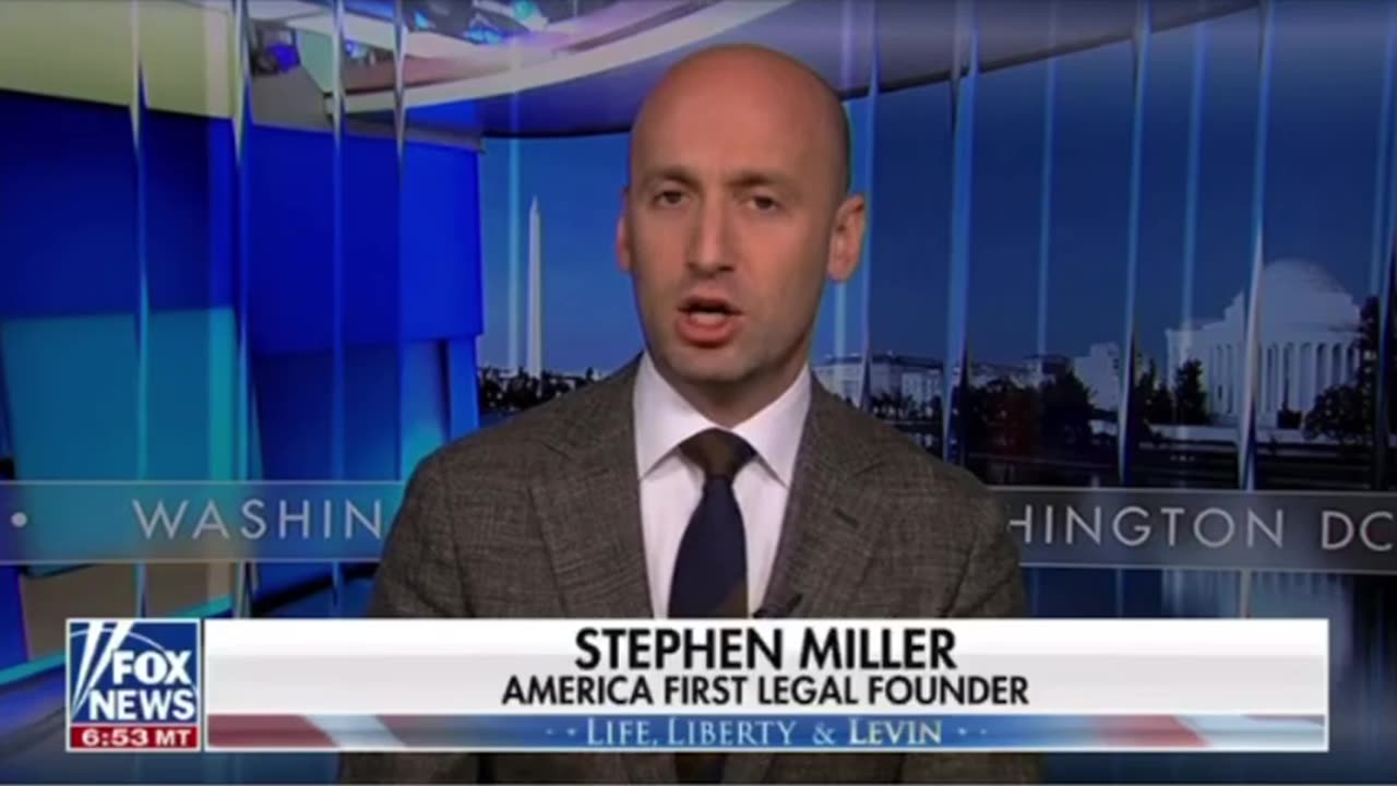 Stephen Miller- it’s all thought through it is all deliberate all planned by the left!