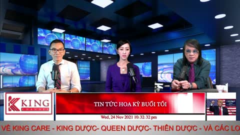 TIN TỨC HOA KỲ BUỔI TỐI - 11/24/2021 - King Channel - Old2024 Channel