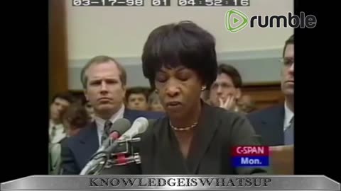 Hearing on CIA Importing Drugs into the US for Sale! (Rick Ross)