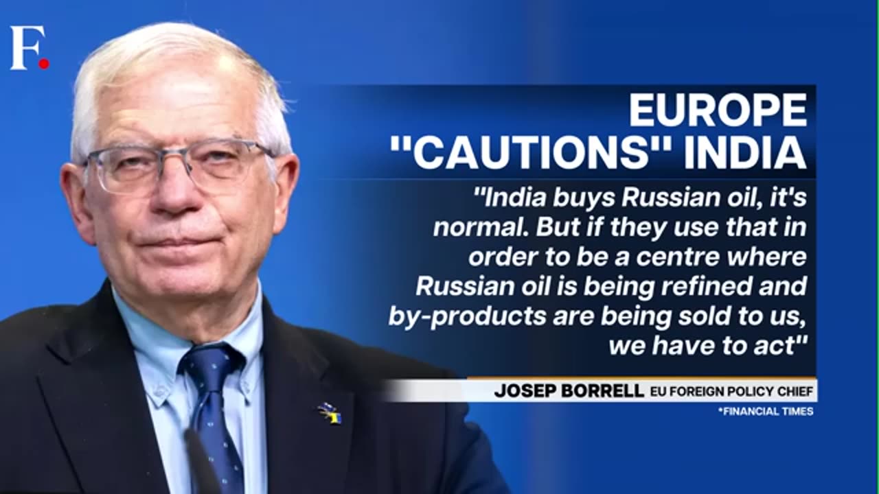 India hits back at Europe over Russian all criticism