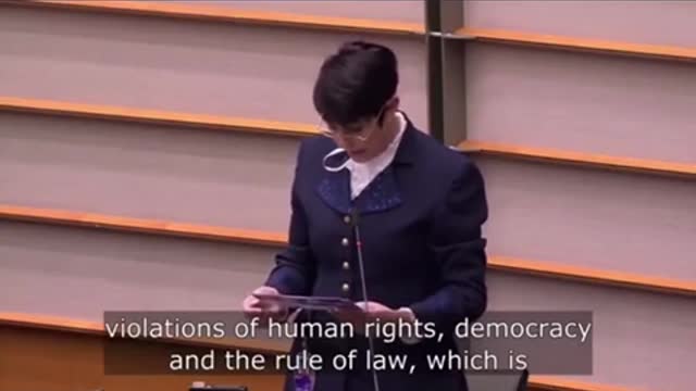 German MEP Christine Anderson Desrtoys on Justin Trudeau