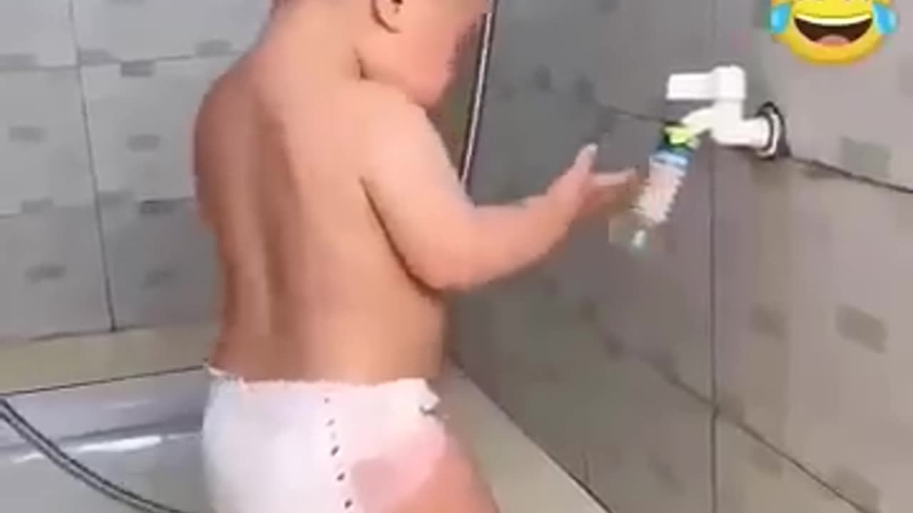 Cute baby dance