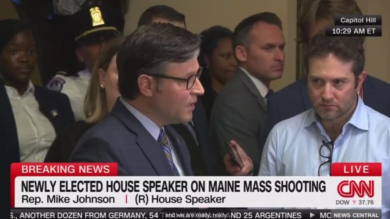 Speaker Mike Johnson Makes Statement On Maine Mass-Shooter: