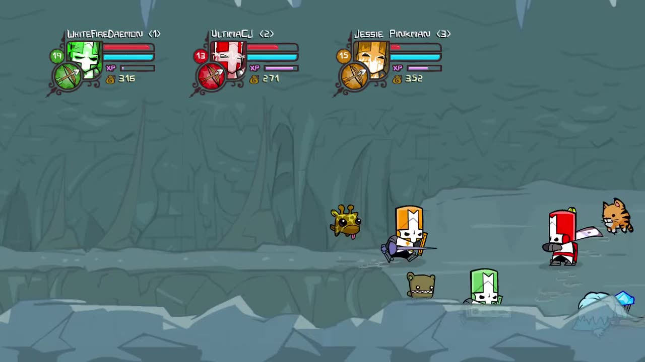 Let's Play Castle Crashers Ice Castle