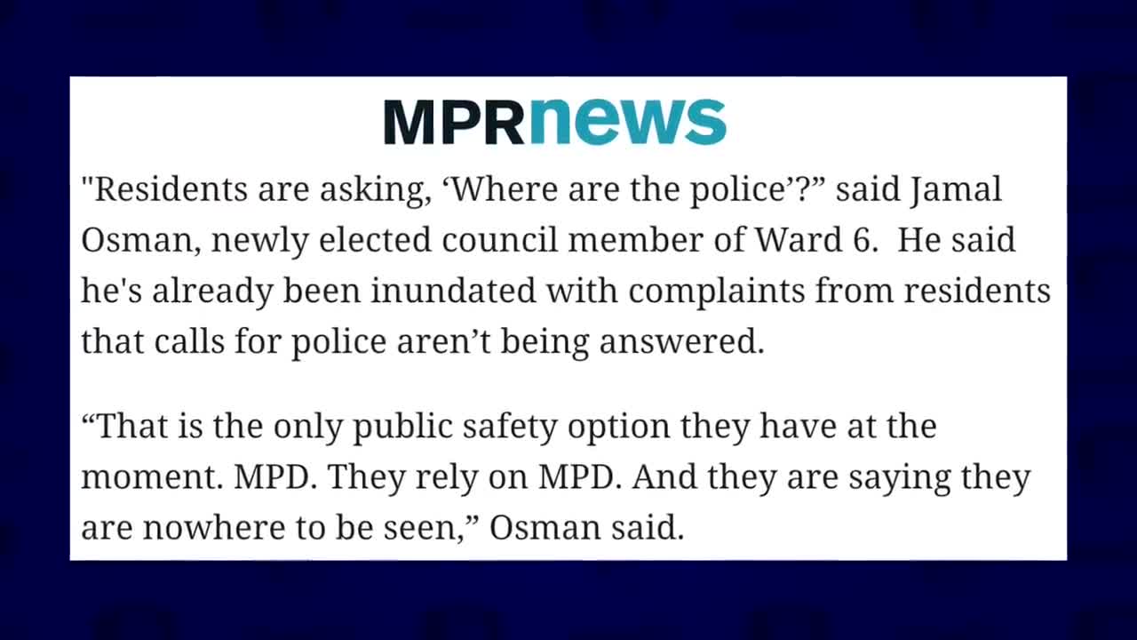 Minneapolis Voted to Defund Their Police - and Now They're Complaining That Crime Is Skyrocketing