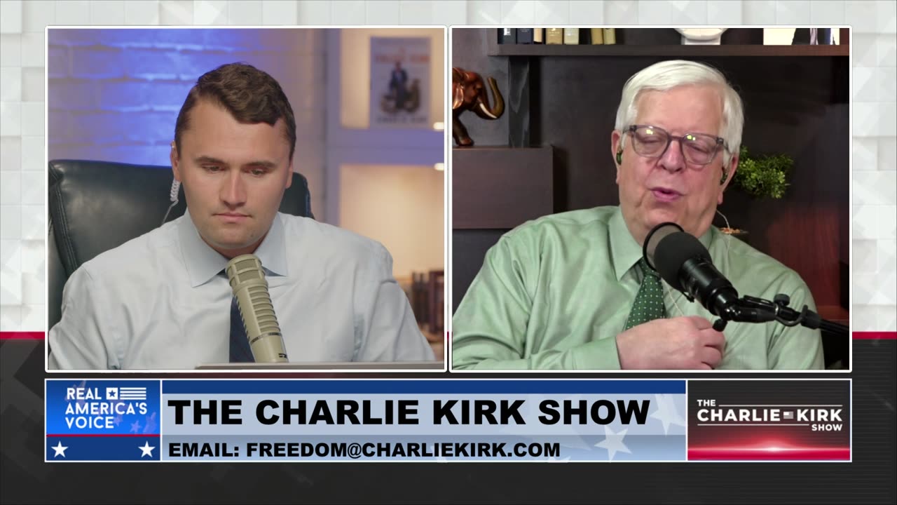 Leftist Media Smears Charlie Kirk As An 'Anti-Semite'- Dennis Prager Sets the Record Straight