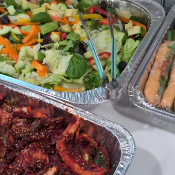 Korean American Potluck! (#blessed #yummy)