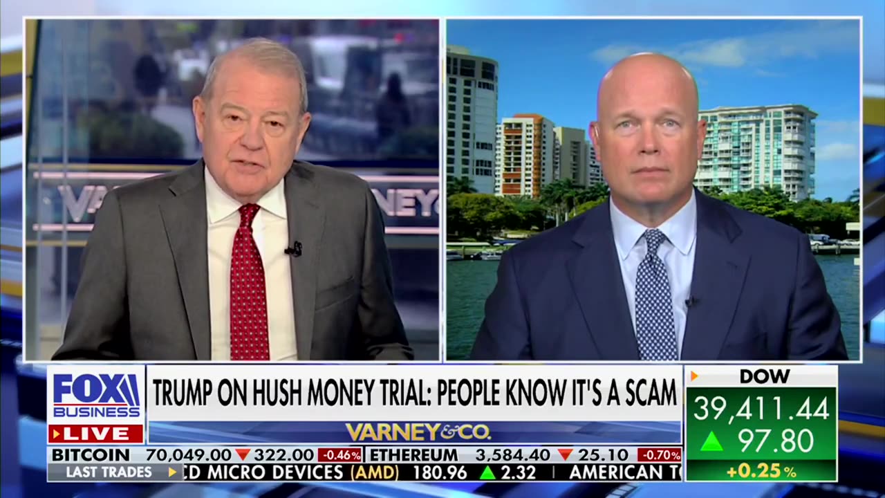 Matt Whitaker on Varney & Company - Fox Business Network 03.26.2024