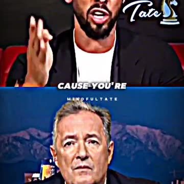 Andrew Tates emotional speech to Piers Morgan 💔