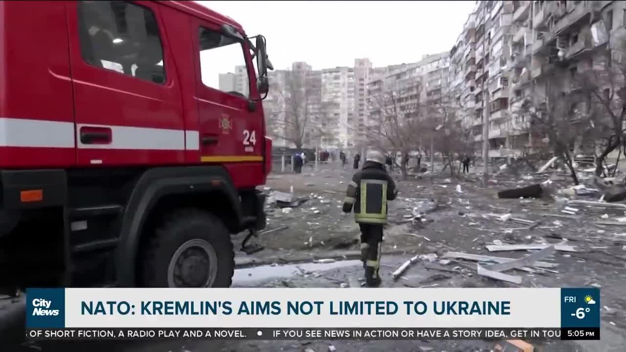 Russian invasion targets Ukraine’s capital