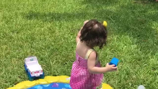 Enjoying a warm Memorial Day