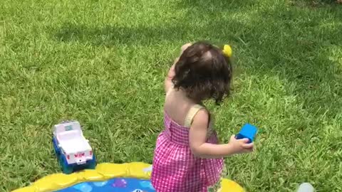 Enjoying a warm Memorial Day