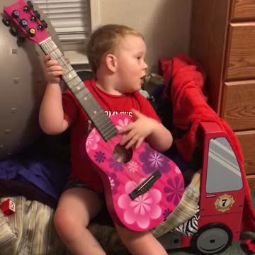 Toddler Boy Sings Beautiful Song For His Mom