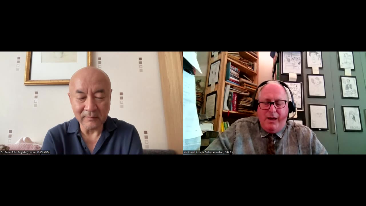 R&B Monthly Seminar: R&B Uyghur-Israel Fellowship (Episode #17 -- Thursday, June 29th, 2023). Chair: Dr. Enver Tohti Bughda (London, ENGLAND)
