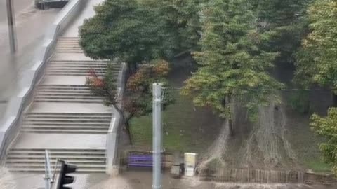 Heavy Flooding In Chisinau, Moldova