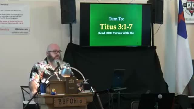 092 Then Shalt Thou See Clearly (Luke 6:41-42) 1 of 2