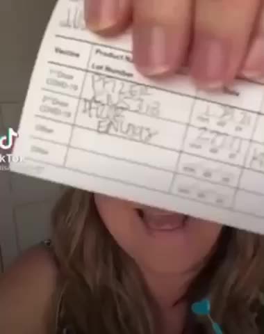 This girl is on Pfizer!!! (Fire) singing LMBO