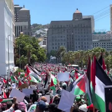 CAPE TOWN STEPPING OUT FOR PALESTINE 11/11/23