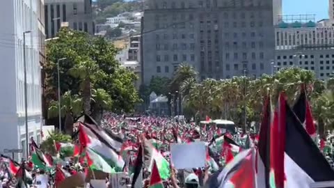 CAPE TOWN STEPPING OUT FOR PALESTINE 11/11/23