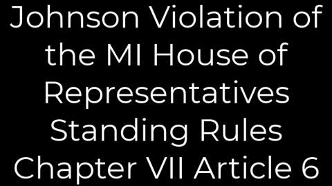 Cynthia Johnson Threatens Constituents