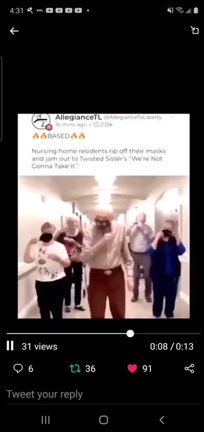 NURSING HOME SENIORS RISING UP!!!!!